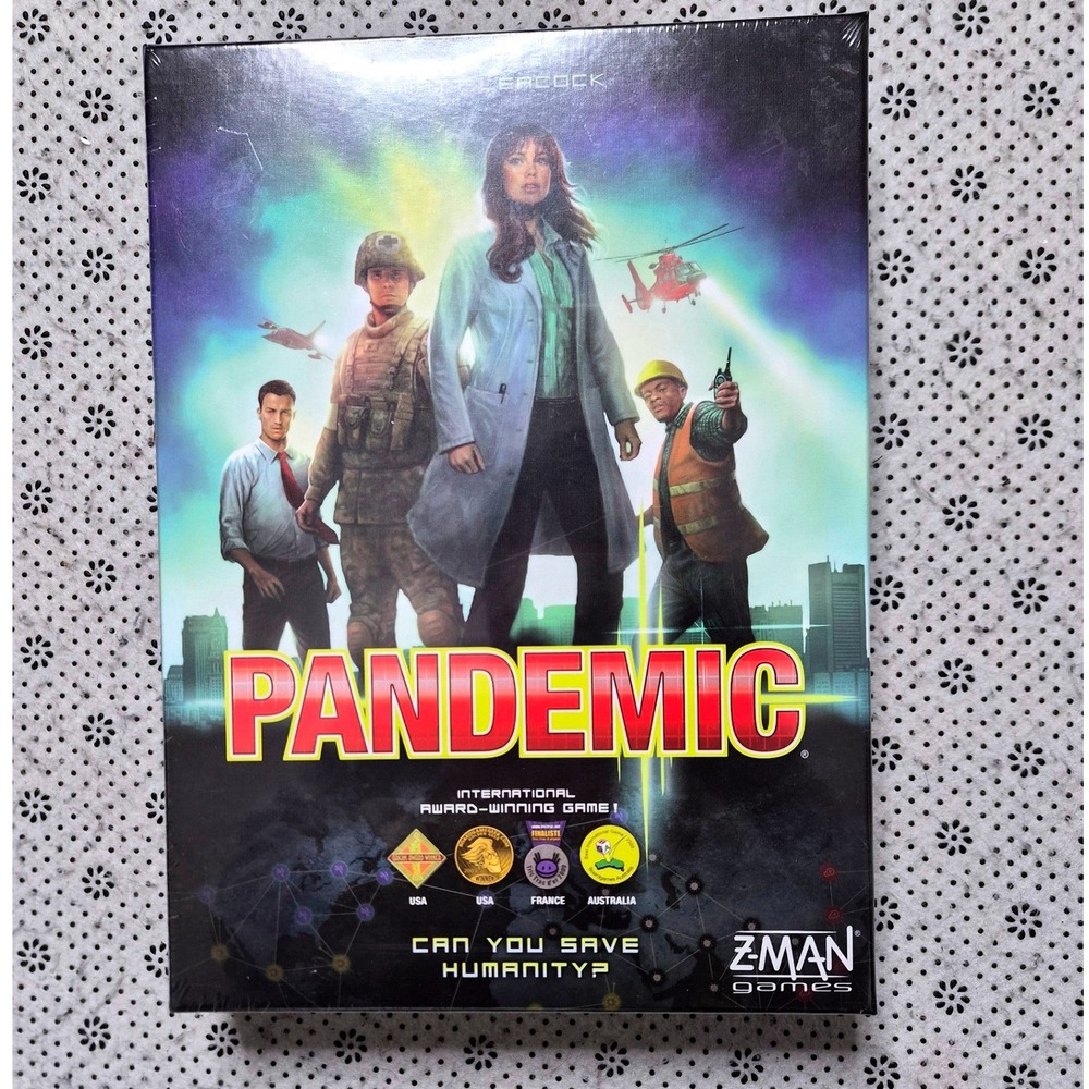 NEW!!Pandemic Board Game Can You Save Humanity Zman‎ Games Cooperative Strategy